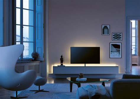 Das backlight kann man nur sehen wenn man direkt vorm tv steht. Bring Dein Möbel in Szene. Mit der Hintergrundbeleuchtung ...
