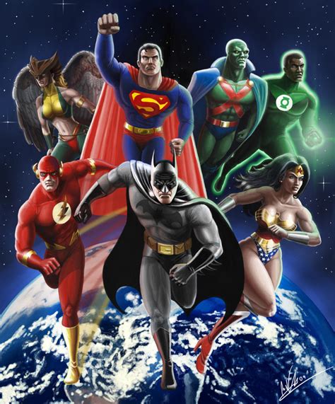 Justice League Unlimited By Tricketitrick On Deviantart