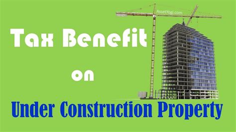 Income Tax Rebate On Home Loan For Under Construction Property