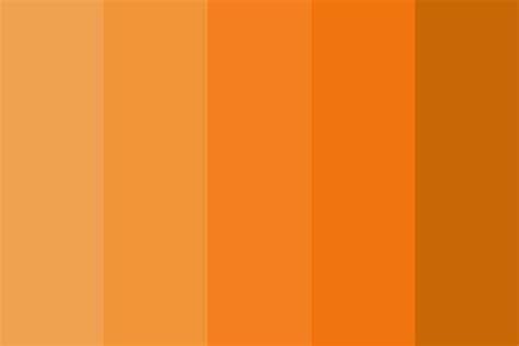 Shades Of Orange Color Palette Vrogue Co