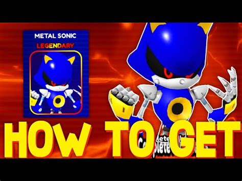 How To Unlock Metal Sonic Character Location Sonic Speed Simulator
