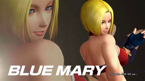 The King Of Fighters Xiv 킹오브14신캐릭 Blue Mary Trailer Youtube