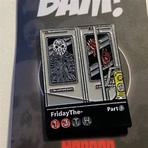 Friday The Th Part Jason Voorhees Bam Horror Box Enamel Pin Le New Limited Picclick