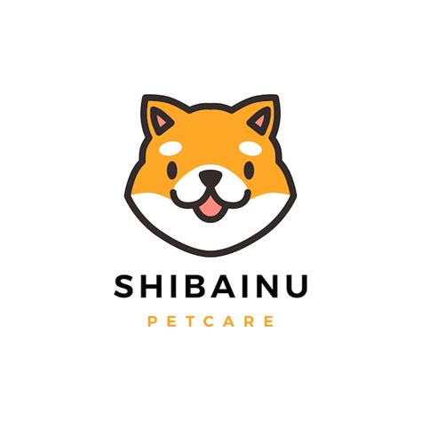 Premium Vector Shiba Inu Dog Logo Icon Illustration