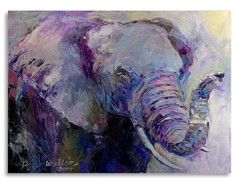 Acrylic Elephant Paintings Beginner Painting
