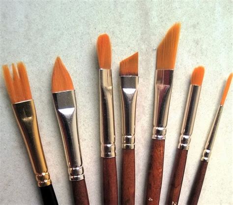 Painting Brush Types Uses And Anatomy Smart Art Materials Paint