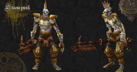 Warcraft Looks Mail Mogging Outfit The Steampunk Hunter