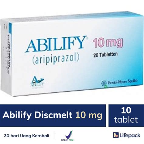 Abilify Discmelt 10 Mg 10 Tablet 10mg Lifepackid