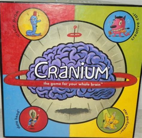 Cranium Board Game The Game For Your Whole Brain Complete Cranium
