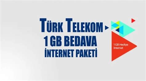 Türk Telekom Bedava İnternet Kampanyası ve Paketleri 2024 Trcep