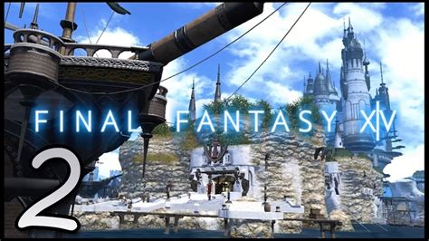 Lets Play Final Fantasy Xiv Trial Part 02 Running Around Doing Newb