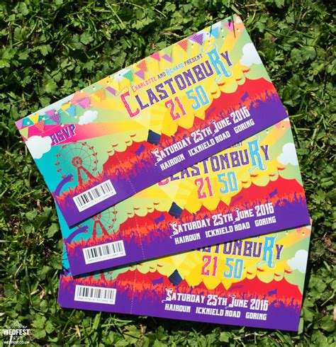 Joint 21st And 50th Festival Birthday Party Invites Wedfest