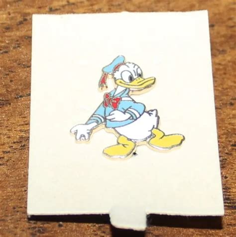 Nice Rare Vintage Disney Donald Duck Hinged Pin Back 1 Eur 768