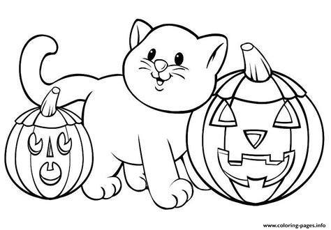 2) click on the coloring page image in the bottom half of the screen to make that frame active. Pumpkin Cat Printable Halloween S1b01 Coloring Pages Printable