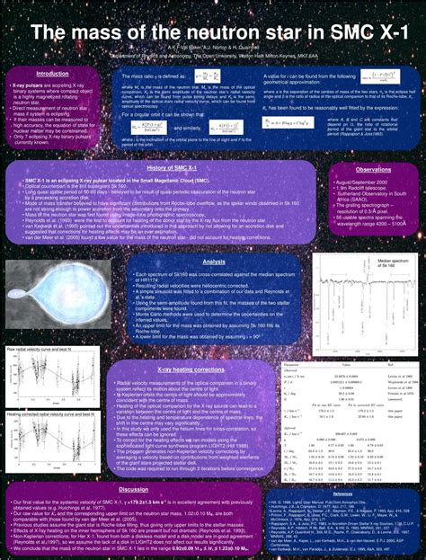 Ppt The Mass Of The Neutron Star In Smc X 1 Powerpoint Presentation