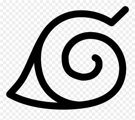 Naruto Clipart Logo Simbolo De La Aldea De La Hoja Png Download