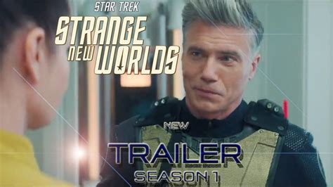 NEW TRAILER PROMO PIKE Star Trek Strange New Worlds Season 1