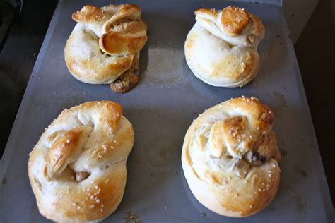 · cookie dough pretzel bites offer the irresistible combination of cookie dough, pretzels and semisweet chocolate in a perfectly portioned dessert! Chocolate Chip Cookie Dough Stuffed Pretzels