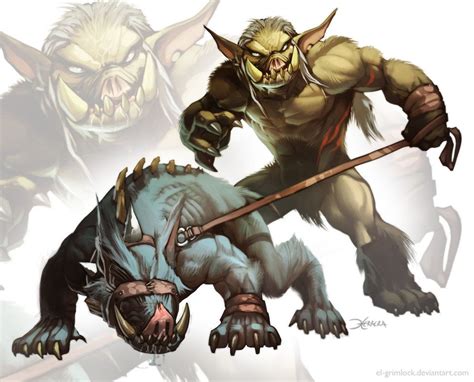 Troll Hound By El Grimlock Myth Magic And Fantasy In 2019 Fantasy