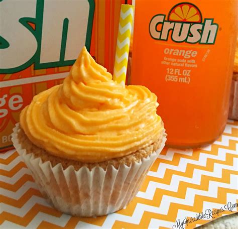 orange creamsicle cupcakes with orange crush buttercream frosting my incredible recipes