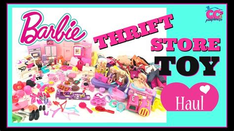 Barbie Thrift Store Toy Haul Youtube