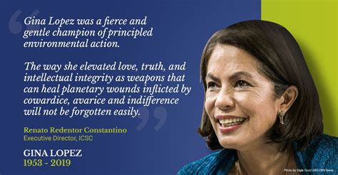In Memoriam Icsc Statement On Gina Lopezs Passing Icsc Institute