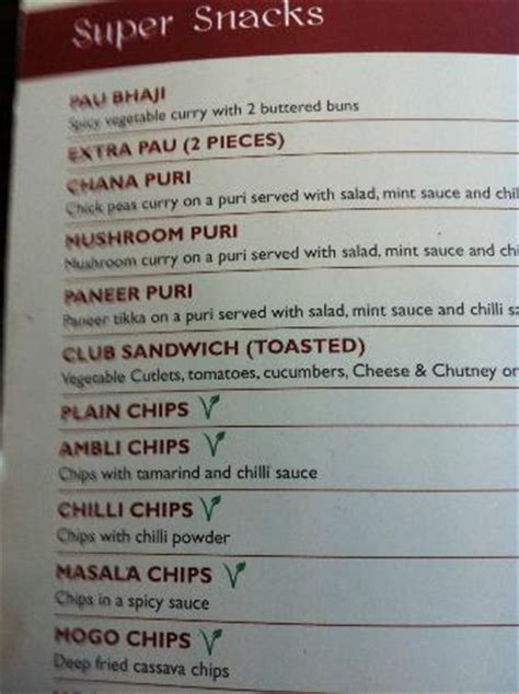 Vegetarian indian food menu list. Menu - Picture of Lily's Vegetarian Indian Restaurant ...