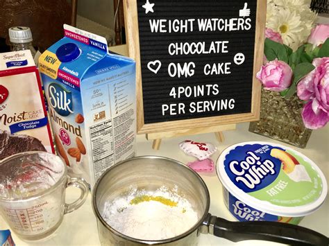 Put the cake mix, yogurt, and water into a bowl. Chocolate Weight Watchers Cake Recipe - The Staten Island ...