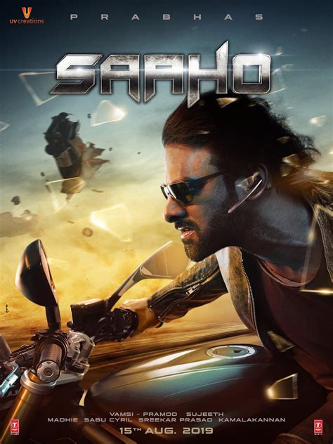 Check Out This New Action Packed Poster Of Saaho
