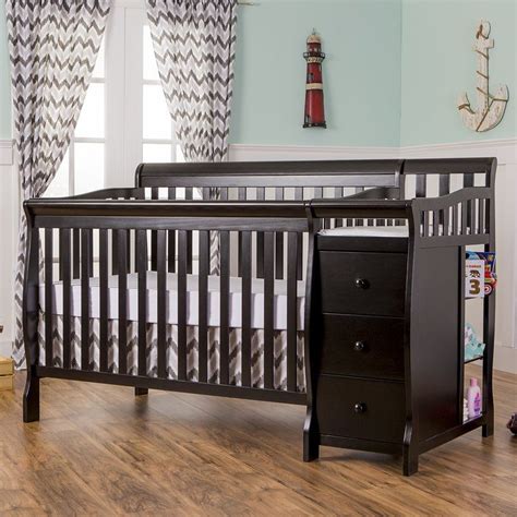 Brody 3 In 1 Convertible Crib And Changer Cribs Convertible Crib