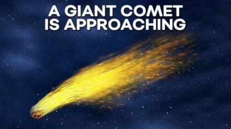 A Mega Comet Is Approaching From Oort Cloud Youtube