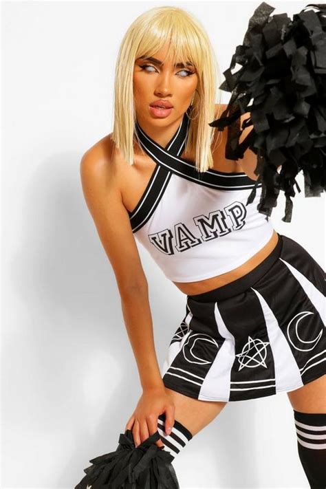 Women Acsuss Womens Daddys Girl Costume Cheer Leader Uniform Dress Cheerleading Role Play Outfit