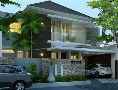 ❤️ kepoin model & desain terbarunya disini. Model Rumah 2 Lantai Tropis Minimalis, Jasa Arsitek Rumah ...