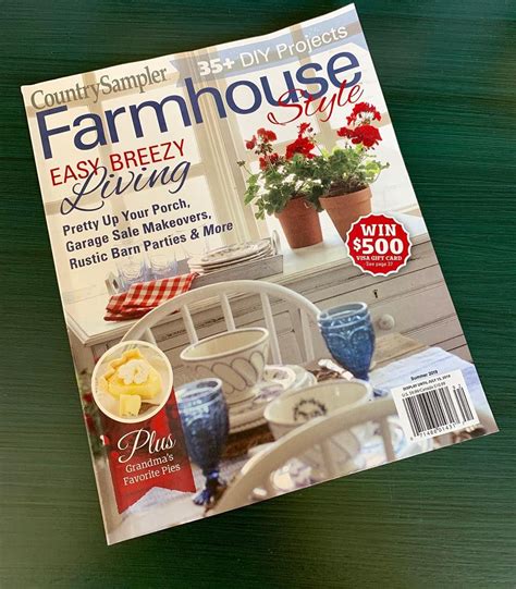 Country Sampler Farmhouse Style Summer 2020