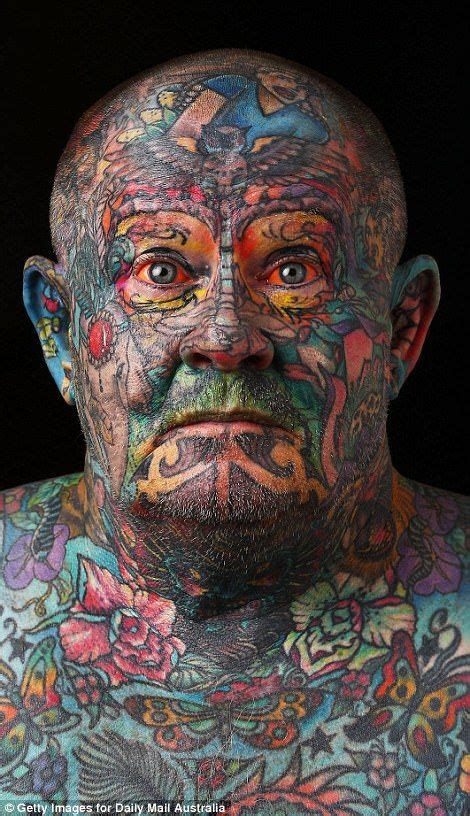 John Kenney Is Covered In Tattoos Face Tattoos Badass Tattoos Funny
