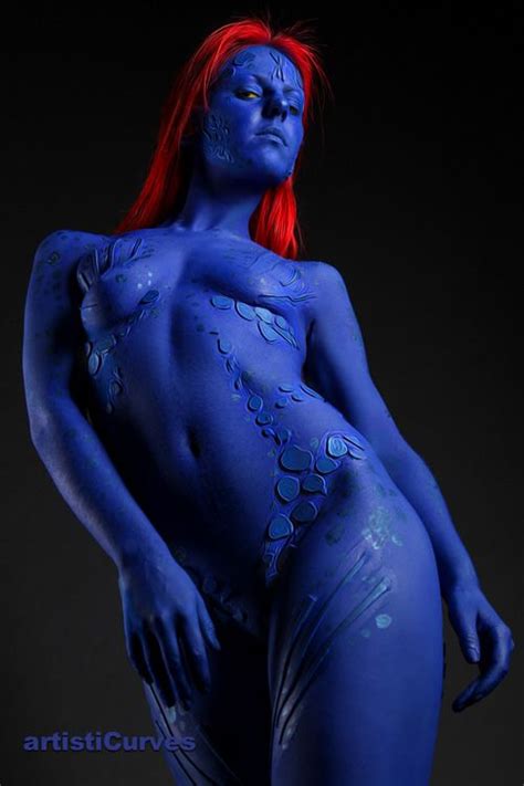 Mystique Body Paint Nude