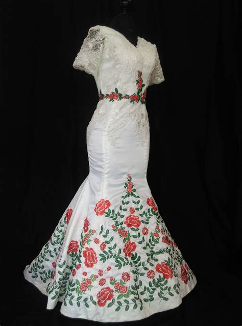 Vestido Mexicano Para Novia Mexican Wedding Dress Vestido