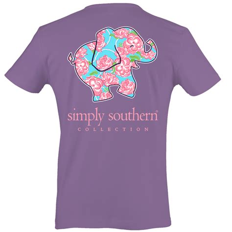 PRPELEPHANT-AMETHYST | Simply southern shirts, Southern shirts, Simply southern t shirts