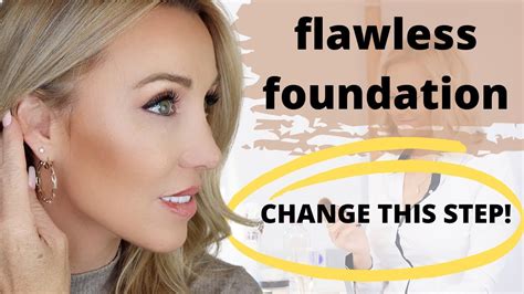 How To Flawless Foundation For Mature Skin Youtube