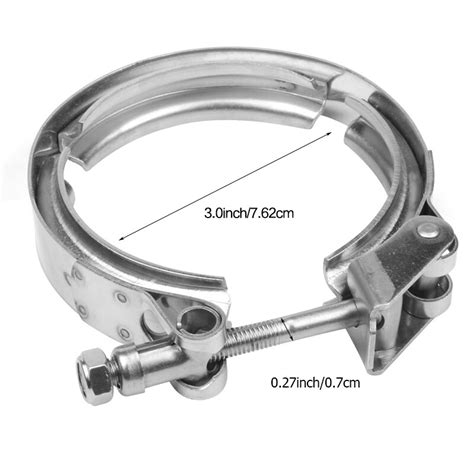 Espeeder 30 Universal Exhaust Stainless V Band Clamp And Flange Kit