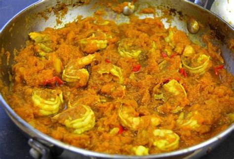 How to make the best tamales: Curry Shrimp With Pumpkin. | Caribbean recipes, Recipes, Cooking recipes