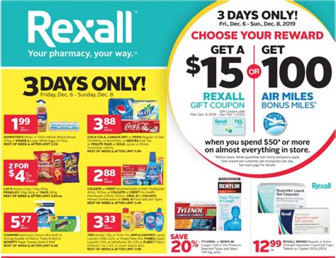 Rexall Pharma Plus Drugstore Canada Coupon And Flyers Deals Free 15