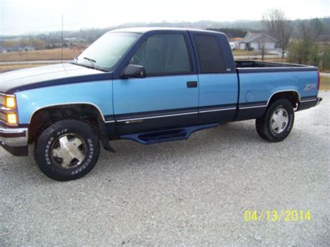 Sell Used 1996 Chevy Silverado Extended Cab 1500 In Manitowoc