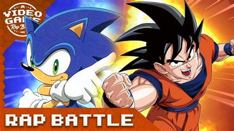 Goku Vs Sonic The Hedgehog Rap Battle Youtube