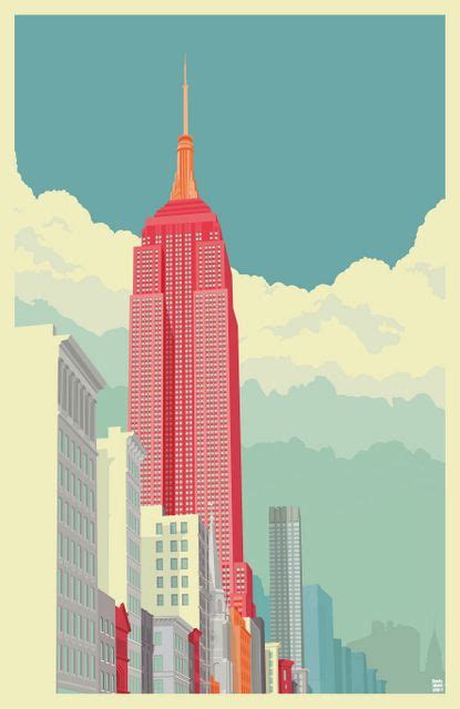 Experience The Vibrant Nyc Architecture Through Remko Heemskerks Art