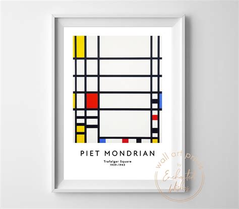Mondrian Trafalgar Square Print Wall Art