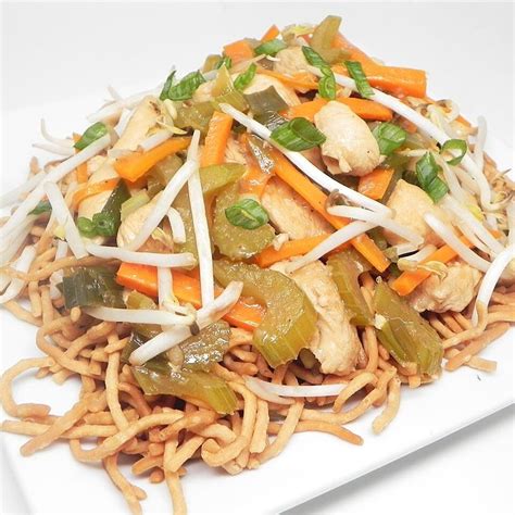 Chow Mein With Chicken And Vegetables Recipe Chicken Chow Mein