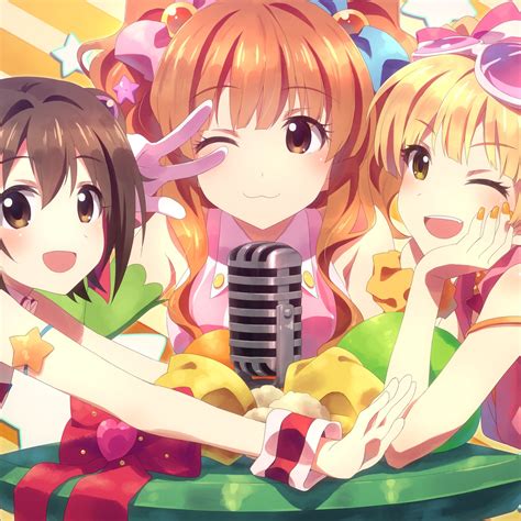 Wallpaper Idolmaster Anime Group Girls Moe Resolution3840x2160