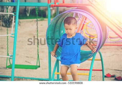 Children Playing Park Little Baby Playing Stock Photo 510198808