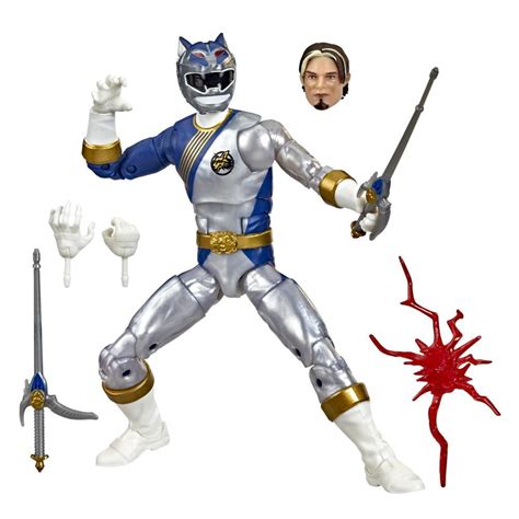 Power Rangers Lightning Collection Wild Force Lunar Wolf Ranger 6 Inch